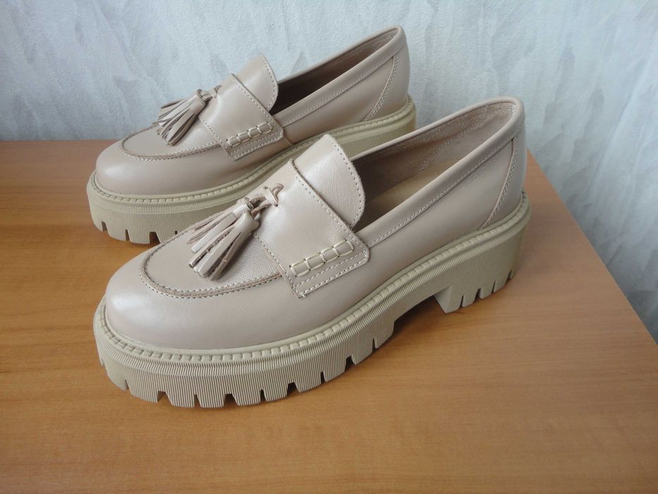 N41 Marc O'Polo/нови/естествена кожа/дамски обувки/лоуфъри