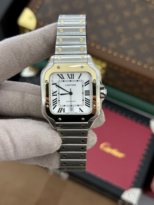 Cartier Santos 100 Two Tone