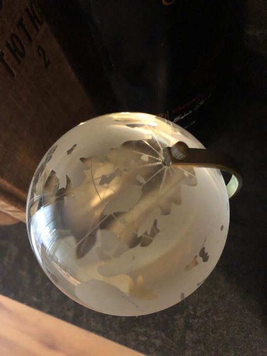Стъклен глобус - уникат