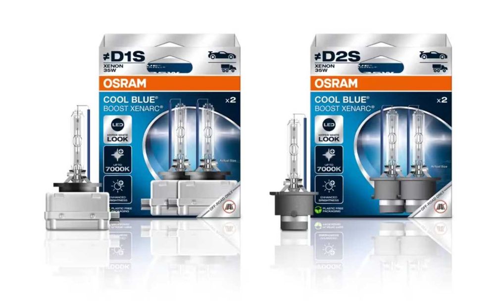 Автомобилни крушки OSRAM COOL BLUE BOOST  H1,H4,H7,H11,HID(XENON)