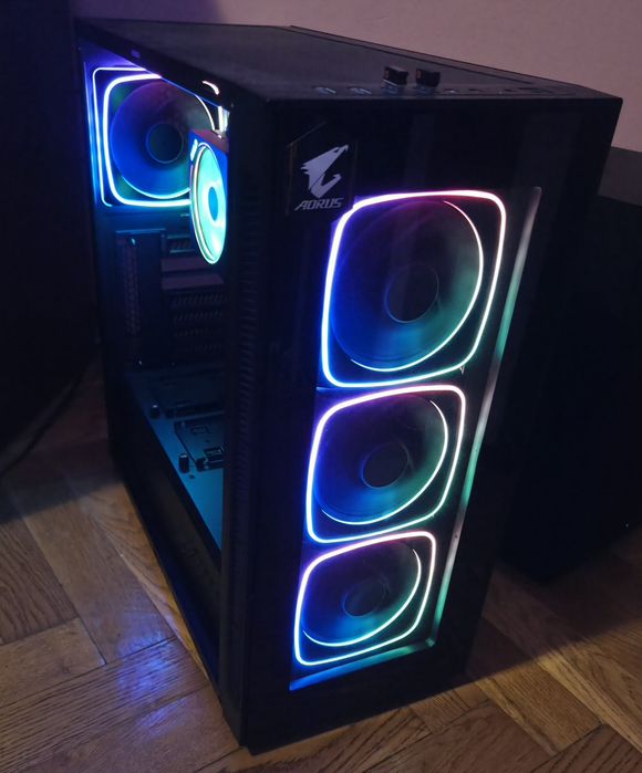 Calculator,unitate PC Ryzen 5 5655G,B550,16gb DDR4,SSD+HDD,noua