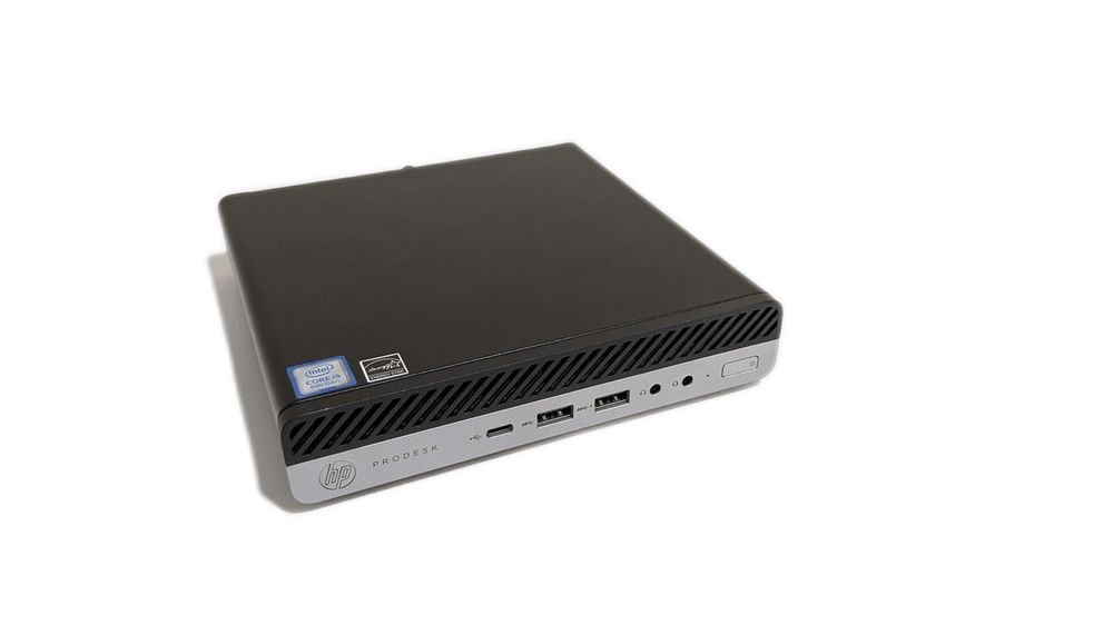 HP ProDesk 600 G4 Mini PC i5-8500T 16GB RAM 256GB SSD 1TB HDD Wi-Fi