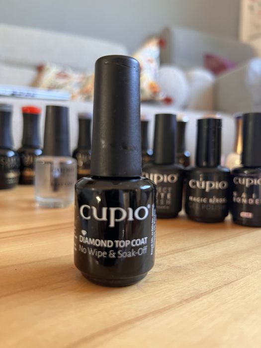 Ojă semipermanentă Cupio + Dimond Coat, Perfect matt, bonder, magic.