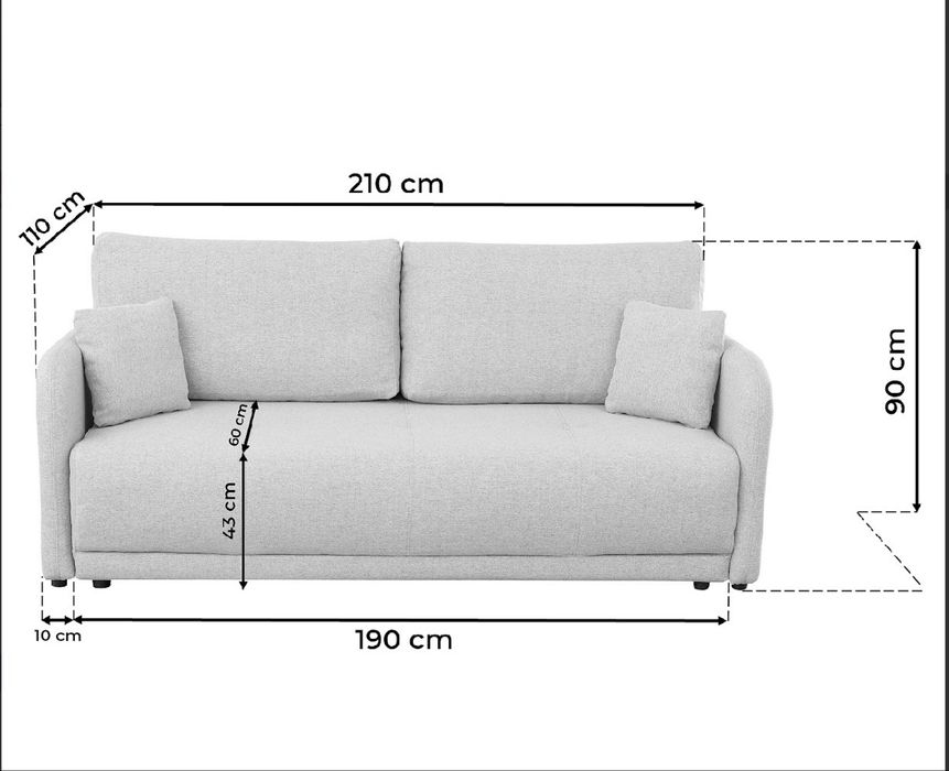 Диван Brianna "S" Neve 83