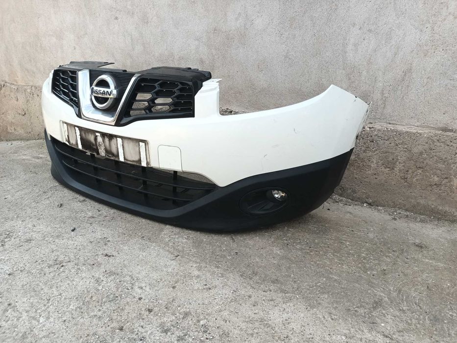 предна броня  нисан кашкай 10-14 маска решетка халогени NISSAN QASHQAI