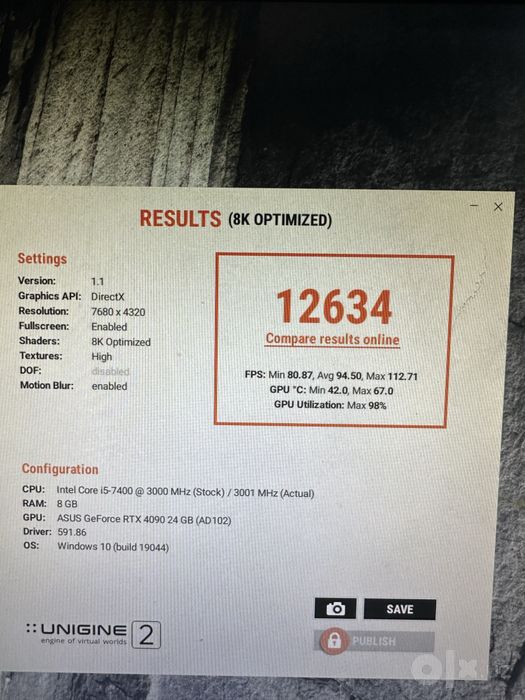 Asus TUF RTX 4090 24GB