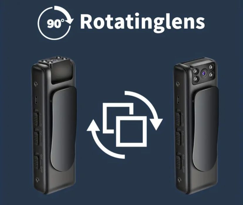 Карманная носимая видеокамера