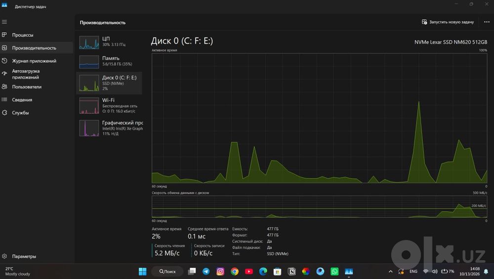 Noutbook Acer extence 15