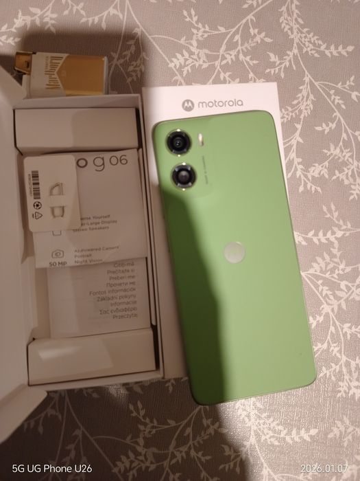 Moto G06,4+4ram,128rom