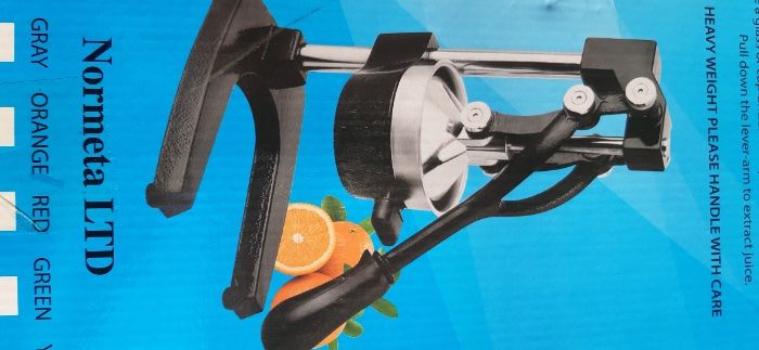 Ръчна цитрус преса, машина за фреш, сокоизтисвачка НОВИ с 2 год. гаран