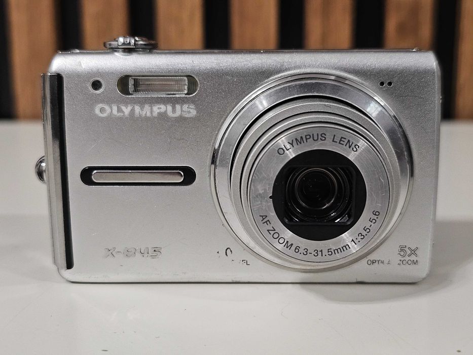 Y2K Aparat foto digital compact Olympus X845 8MP 5x Zoom
