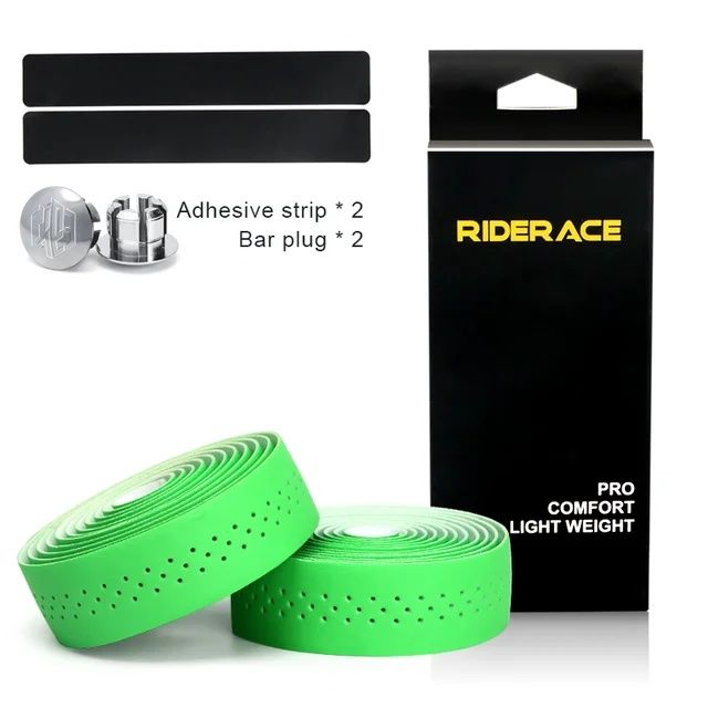 RIDERACE ghidolină piele ecologica perforată ghidon cursiera bicicleta