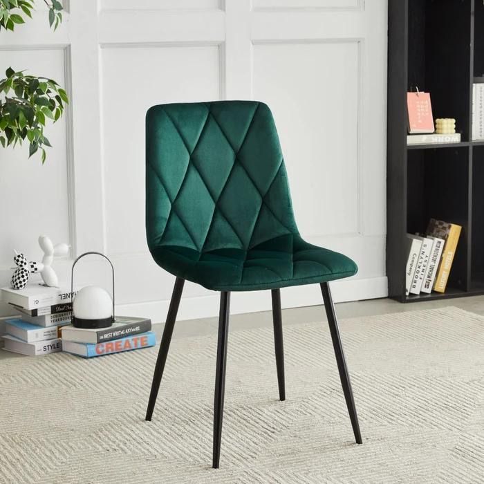 Scaune catifea verzi