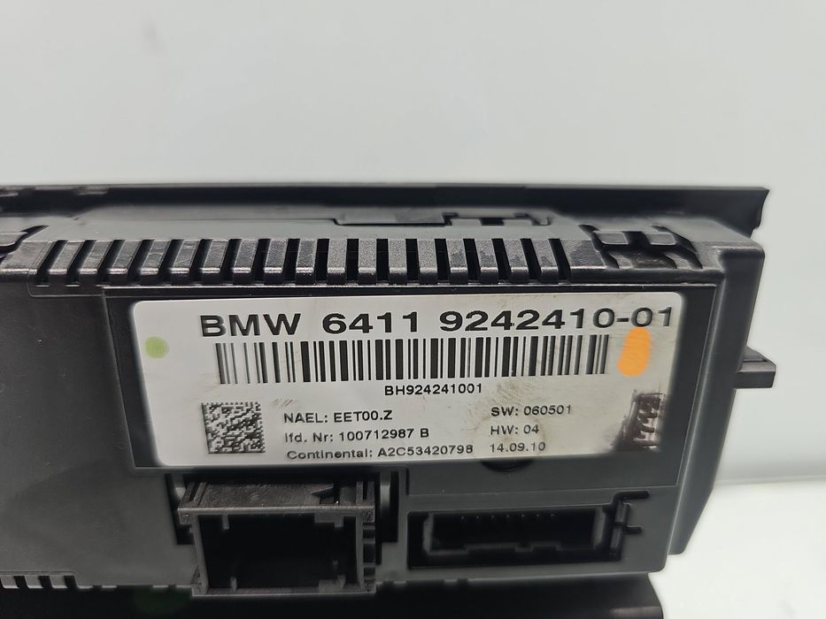 Panou comanda clima Bmw 3 (E90) [Fabr 2005-2011] 9242410