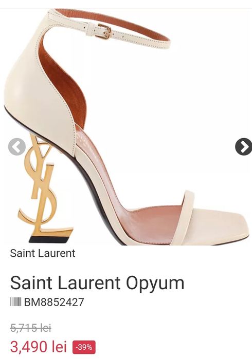 Sandale Saint Laurent Paris