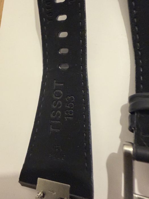 Vânzare Curea Cu Catarama Tissot Official Dark Blue PRX 40 mm