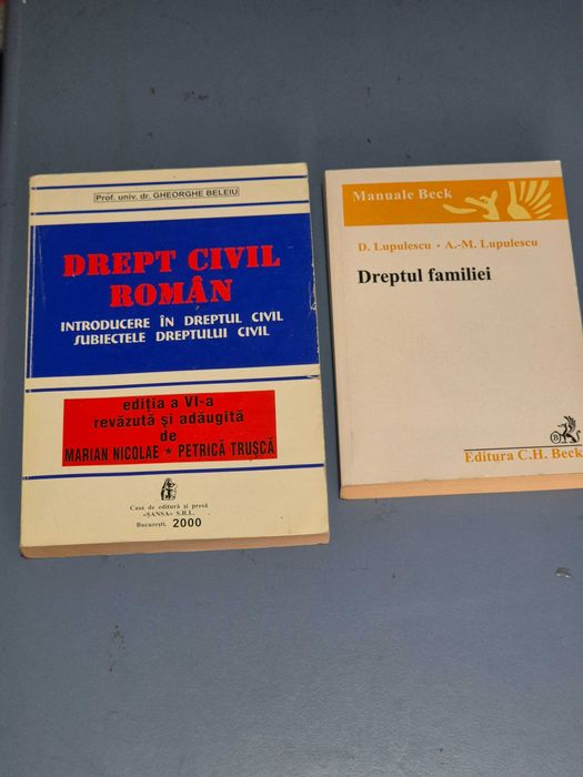 12 manuale și tratate juridice de referinta din domeniul Dreptului