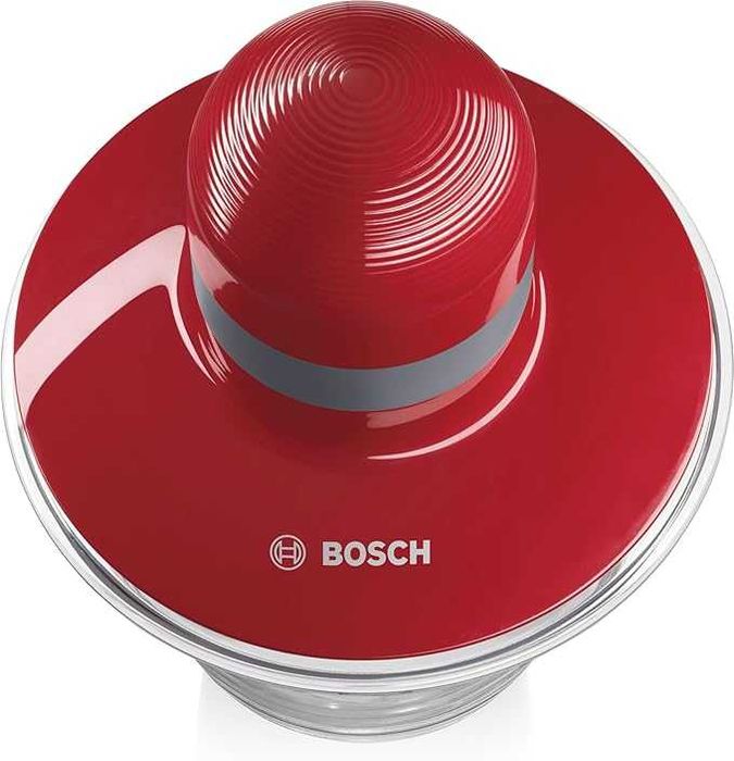 Блендер, чопър, Bosch MMR08R2 резачка за храна, 400 W, червена/сива
