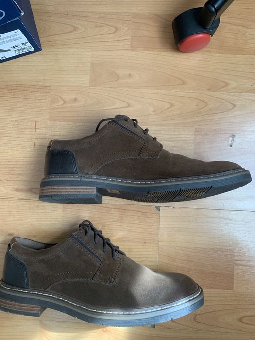 Pantofi barbati din piele intoarsă ecologica