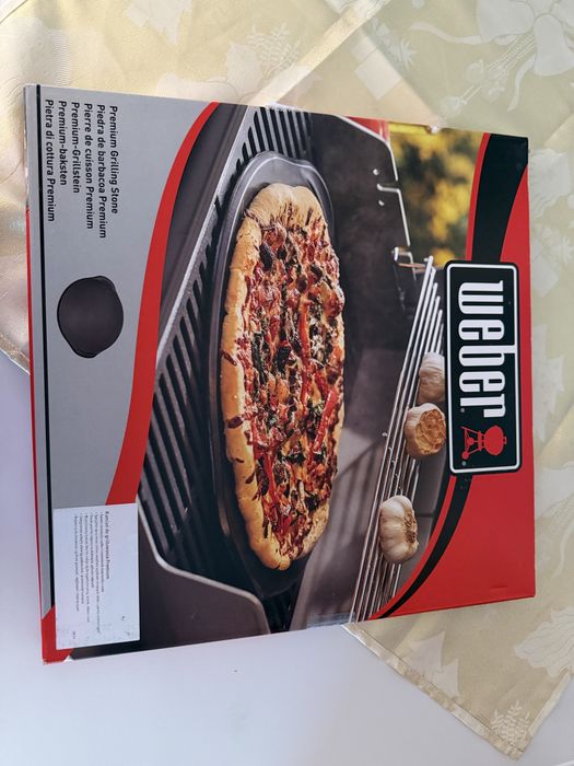 Piatra de copt pizza  Weber