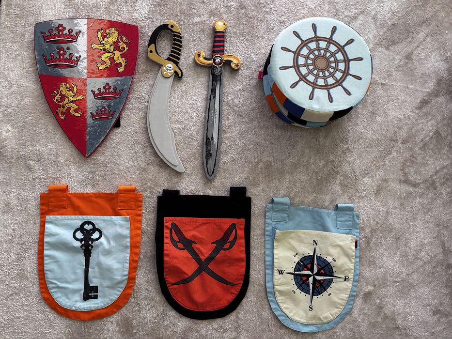 Decoratiuni camera copii - tema “Pirati”