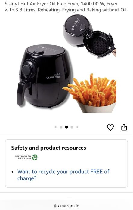 Airfryer Starlyf si Akita Noi!