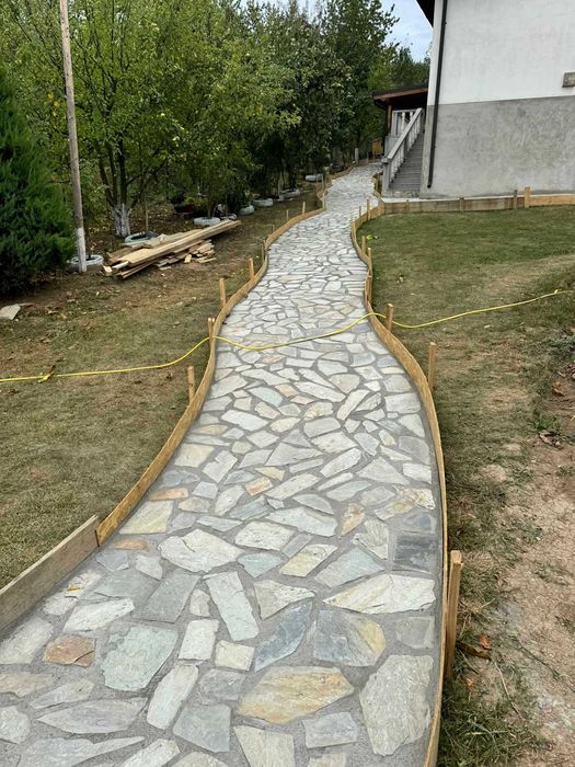 piatra naturala de munte si montaj profesional