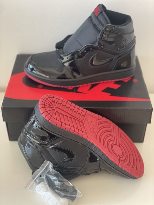 Air Jordan 1 Retro Black Full Black Nike Cat Bred
