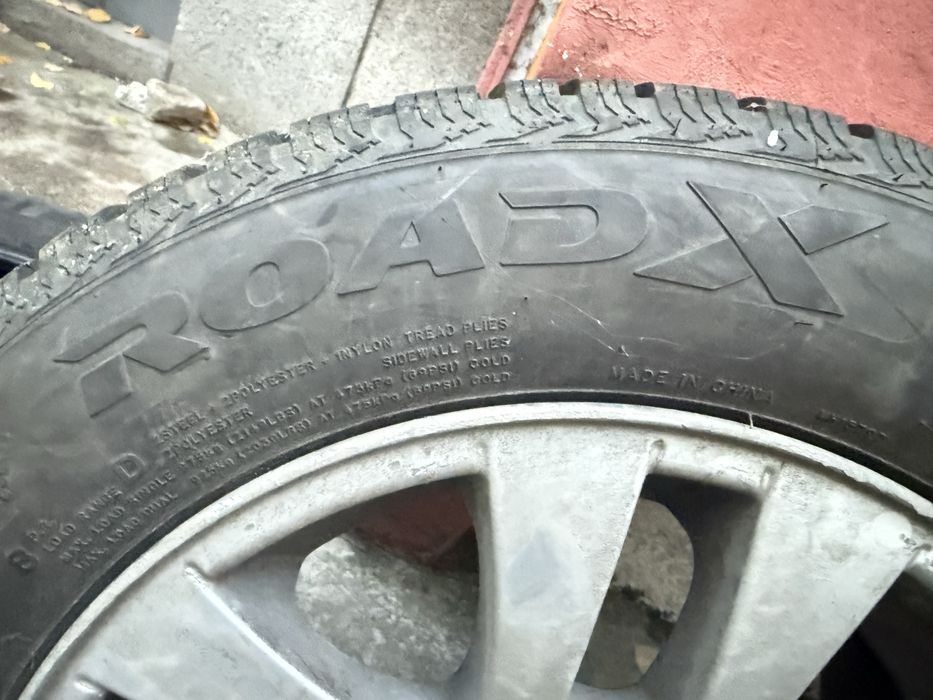 Зимни гуми с алуминиеви джанти за бус 205/65/16