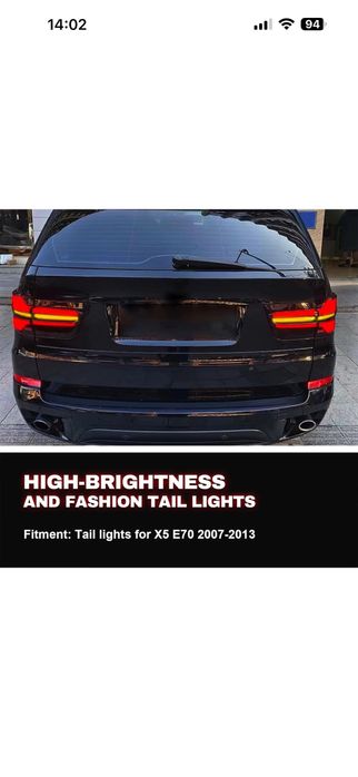 Нови ЛЕД Стопове БМВ Е70 Х5-G05 Визия 07-13г. BMW X5 E70 LED Dynamic