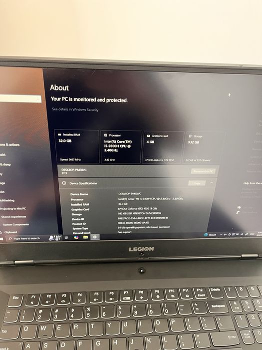 Laptop Legion y520 17 IRH