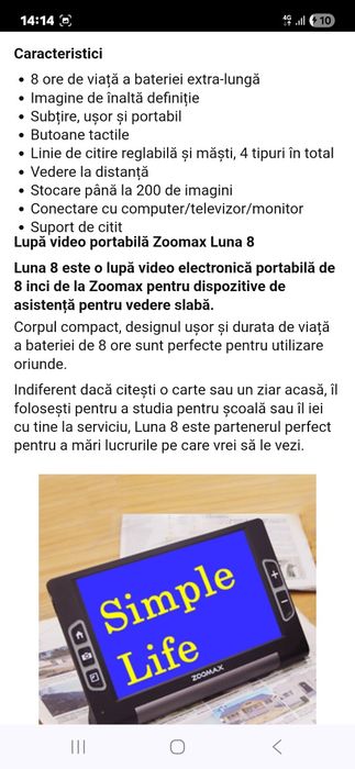 Lupa ZooMAX LUNA 8
