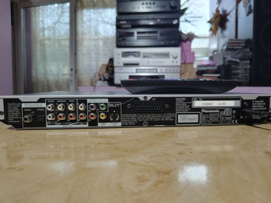 CD DVD player Panasonic-S75 Mp3