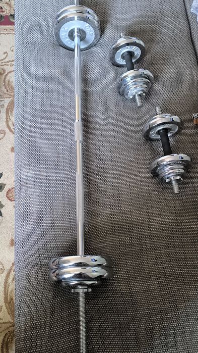 Продаю гантель с комплектом 50 000₸