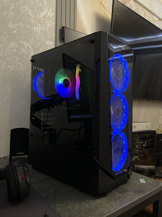 Игровой пк | I5 12400F, RTX3060Ti, 16 gb ozu, 256 ssd nvme, 1tb hdd