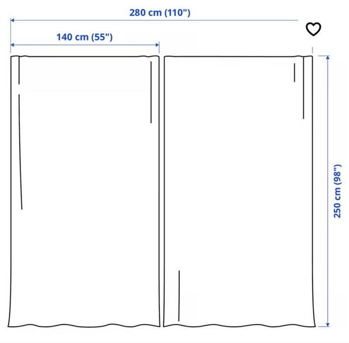 Draperii Sanella Ikea