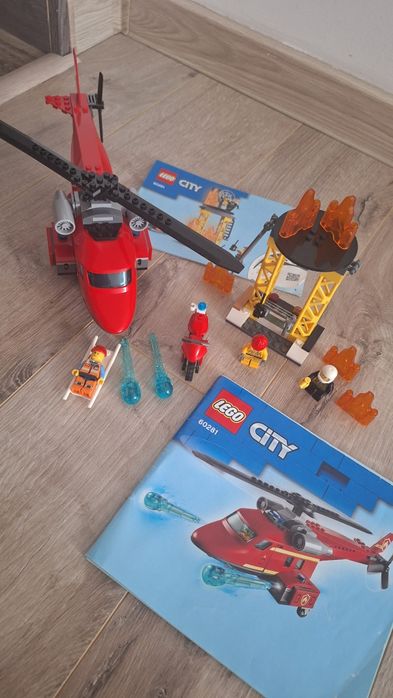 Lego City 60281 Elicopter de pompieri