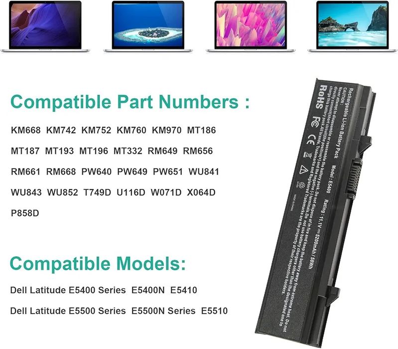 Батерия за DELL LATITUDE E5400