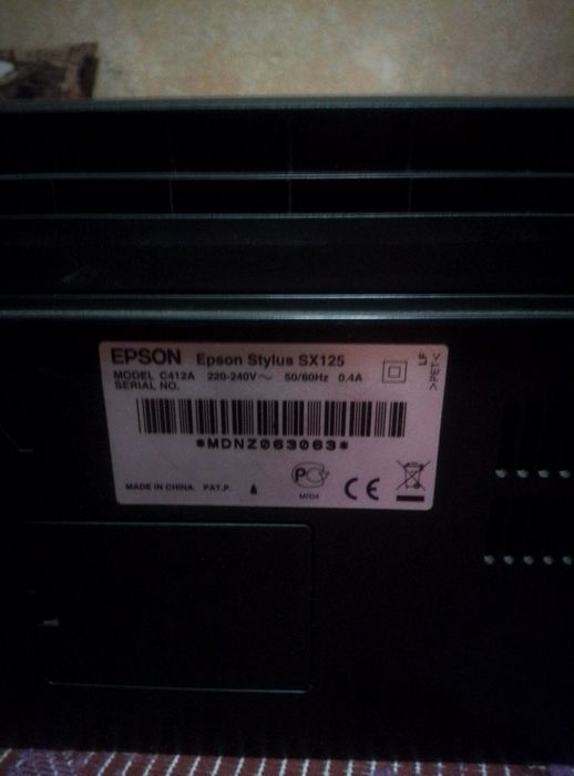Продам EPSON Stylus SX 125