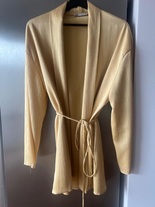 Zara set комплект от кимоно и панталон