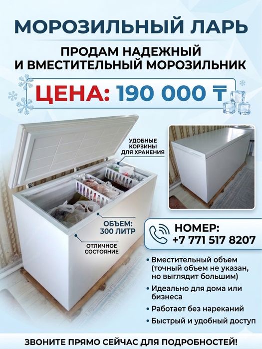 Морозильник / Холодильник Б