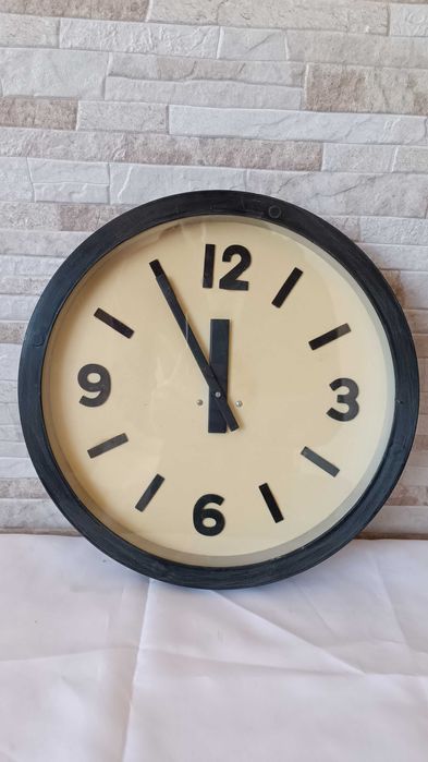 Стар стенен часовник - Радиосинхрон - България - Антика - 1970"