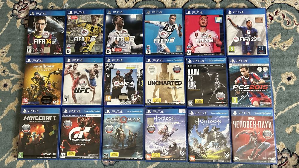 игры для ps4 (диски)