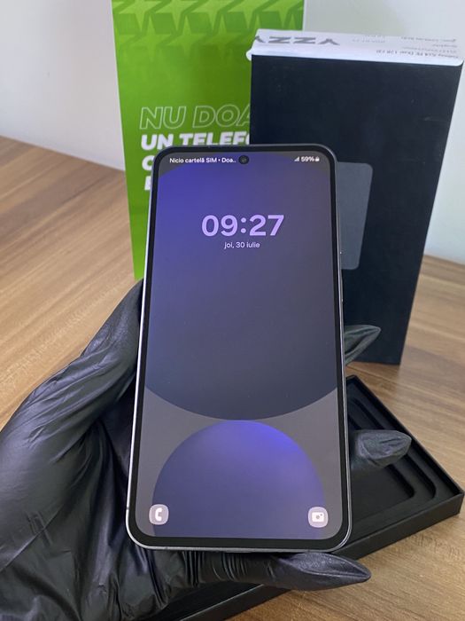 Samsung S24 FE, 128 GB, Graphite, Ca nou, Cod produs: 8895