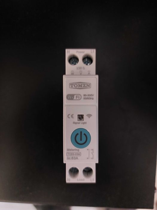 WIFI Електрически Прекъсвач за Отдалечен Достъп и Управление DIN Шина