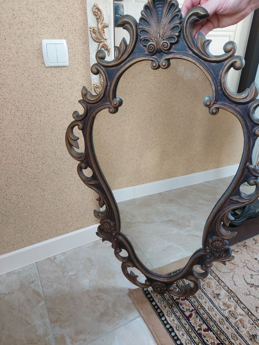 Зеркало в раме советское, винтаж