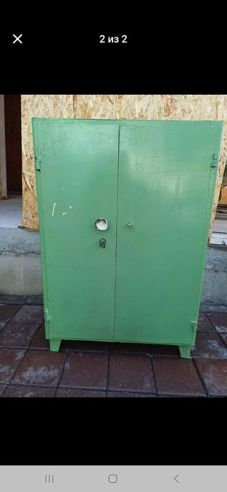 Сейф шкаф металлический