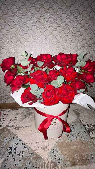 Букет роза свежее