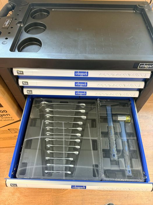 Dulap scule Scheppach TW1000, 263 piese, nou