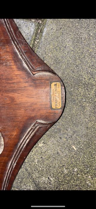 Ceas de perete vechi german Kienzle mecanic lemn masiv 1900 1920